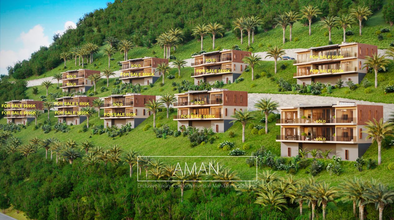 Mandara Ultra Luxury Residences overlooking St. Barts