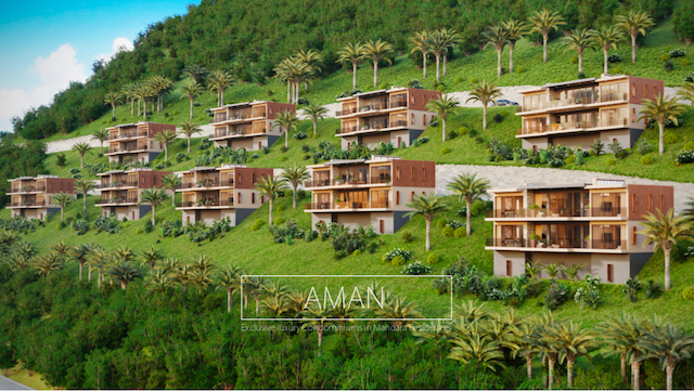 Mandara Ultra Luxury Residences overlooking St. Barts